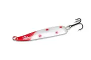 Williams Quick Silver Fishing Lure - QKS3-PRLRD - Pearl & Red Dots/Silver Back