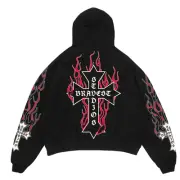 Bravest Studios Red Eternal Hoodie