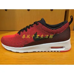 現貨 NIKE WMNS AIR MAX THEA JACQUARD 紅黑 條紋 復古 慢跑鞋 718646-007爆款