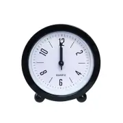 Small Clock Students Kids Night Light Table Round Alarm Clock
