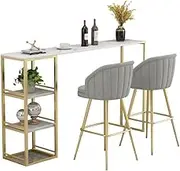 Bar Height Bar Table Modern Outdoor Bar Home Living Room Bedroom Office Desk Milk Tea Coffee Shop High Table Bar Table Without Chairs Dining Table Coffee Table (Size : 120 * 40 * 105cm)