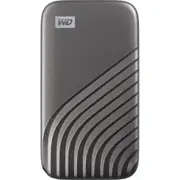 WD My Passport 500GB USB-C Portable SSD - Gray