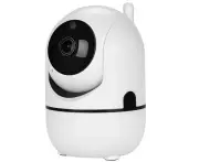 WiFi Home Camera Pet Camera,Baby/Dog/Cat/Pet Camera with App, Indoor Security Camera 1080P(White)