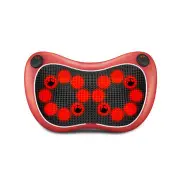 Magnectic Massage Pillow Back Neck Massager Kneading For Shoulders Lower Back Pain Relief Deep Tissue Massagerpressure Points
