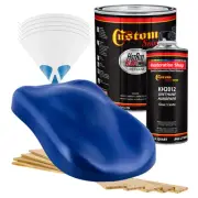 HOT ROD FLATZ Marine Blue Gallon Kit URETHANE Flat Auto Car Paint Kit