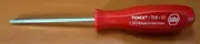 Wiha 36230 Screwdriver, T15 Torx Point, Chrome Vanadium Molybdenum Steel Shank