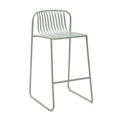Raimon Furniture Set Of 2 Renzo Antirust Treatment Outdoor Bar Stool Chair Metal