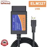 ELM327 OBD2 V2.1 Diagnostic Scanner Cable Tool Car Code Reader For Android/IOS