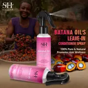 Leave-In Batana Spray 100ml Hair Mask For Damaged Hair Batana Oil Frizz Makes