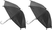 JECOMPRIS 2PCS Phone Umbrella for Biking and Motorcycling UV Protection Mini Umbrella with Durable for Outdoor Adventures and Trekking