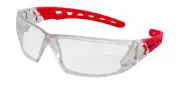 MACK CHRONOS CLEAR LENS SAFETY SUNGLASSES ANTI SCRATCH & FOG SHATTERPROOF