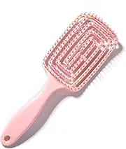 Hair Brush, Curved Vented Detangling Hair Brushes with Comfortable Handle, Professional Styling Hairbrushes Detangler for Women Men
