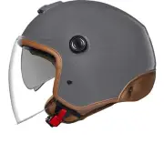 Y.10 Sunny Titanium Camel Jet Helmet