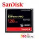 SanDisk Extreme Pro CF 128GB 記憶卡 160MB/S (公司貨)