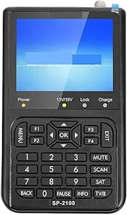 Satellite Receiver Sp-2100 Dvb S/s2 Digital Satellite Finder Meter 3.5 Inch Signal Finder Meter for Remote Reception Systems Antennas