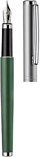 Otto Hutt Design 01 Fountain Pen 038-11595 – Fountain Pen with High-Quality Coating and Glossy Surface in Green – Nib Size EF