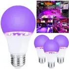 Atmosphere UV Light Bulbs 360 Glow Purple Black Light Bulb Disco