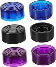 ibasenice Guitar Effect Pedal Caps 6pcs Plastic Knobs Install Disassemble Effector Caps for Enhanced Sound