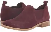 Clarks - Edenvale Page Suede Leather Boots Burgundy Women's Size US 8.5M