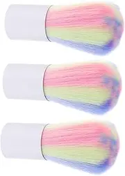 SOESFOUFU Nail Cleaning Brushes Set 7 Color Portable Nail Duster Brush for Nail Art Manicure Pedicure Salon Use