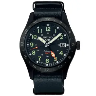 【SEIKO 精工】5 Sports系列 GMT功能 機械腕錶 母親節 禮物 SK042(SSK025K1/4R34-00C0C)