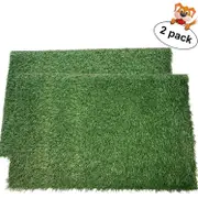 Indoor Dog Pet Potty Portable Training Grass Toilet Pad Tray Artificial Grass AU