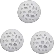 OHPHCALL 3 Pcs Pebble Silicone Mould DIY Creative Stone Mould Non-Stick Feature for