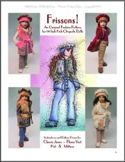 "Frissons!" Fashion Pattern for Kish Chrysalis Dolls