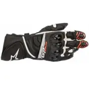 ALPINESTARS GP Plus R2 Leather Motorcycle Gloves Black/White Size 3X-Large