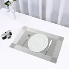 Dining Table Accessory Practical Mat Non-slip Heat Resistant Placemat Set