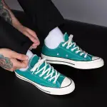 【豬豬老闆】CONVERSE CHUCK 1970 低筒 帆布鞋 休閒鞋 男女鞋 三星標 湖水綠 167702C