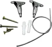 Moreeulsi Anti Tip Furniture Anchors - Anti Tip Furniture Securing Straps - Childproof Safety Products, Cabinet Fastener Straps for Drawer Bookshelves TVs Cupboard Bookcase