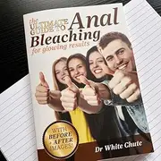 Funny Gag Notebook - Butt Bleaching Parody Journal by Dr. White Chute - A5 Lined Pages for Pranks and Laughs