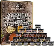 Spice Calendar Advent Calendar 2023 Only Spices Christmas Calendar for Adults 24 Gourmet Premium Cooking Spice Set Kitchen Gift Advent Calendar for Men Women