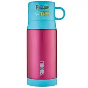 Thermos 355ml Funtainer Vacuum Insulated Warm Beveridge Drink Bottle Pink SS
