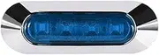 Truck Side Marker Light, 4 LED Turn Signal Lights, Ip67 Waterproof LED Side Marker, 12/24v Turn Signal Lights, LED Trailer Lights, Enhanced Safety Light Car Light