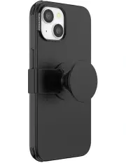 [PopSockets] PopCase iPhone 13/14 Phone Case Grip in Black