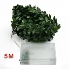 New 2020 String Light Christmas Tree Fake Green Leaf Wedding Party Decor