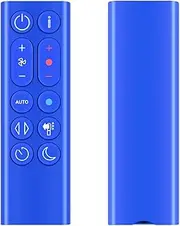 New Replacement Remote Control fit for Dyson Purifying Fan Air Purifier/Heater Pure Hot + Cool HP04 HP05 HP06 HP09 (Blue)