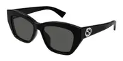 Gucci GG1844SA Asian Fit 001 Women’s Sunglasses Black Size 55