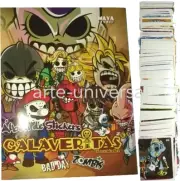 ALBUM + ALL STICKERS SET CALAVERITAS Skeletons Day of the dead death Halloween