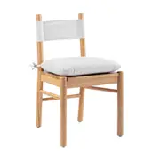 Harper Dining Chairs with Cushion Rubberwood (set of 2)