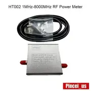 HT002 1MHz-8000MHz RF Power Meter AD8318 Module Logarithmic Detector Controller