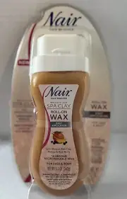 Nair Hair Remover - Roll-On Wax for Legs and Body-Mango and Acai Berry-New