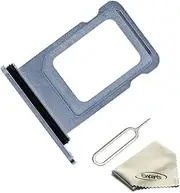 Sim Card Tray Slot Compatible with iPhone 13 Pro/iPhone 13 Pro Max Sim Tray Slot Holder Replacement (Sierra Blue)