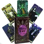 ♞,♘,♙TERROR TAROT食屍鬼扮演塔羅牌22 張大阿卡納牌組哥特式萬聖卡牌