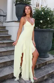 Summer Solstice Maxi Dress Lemon