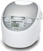 [Tiger] Tiger 5.5 cup JAX-S10A Multi-Functional Micro Computing Heating Rice Cooker, Slow Cooker, Food Steamer, Programmable Multi Cooker with LCD Display Made in Japan - Australian Model