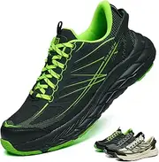 [NBOFIEHY] Safety Shoes Men's Lightweight Comfortable Work Shoes with Steel Toe Cap Women's Non-Slip Breathable Protective Shoes