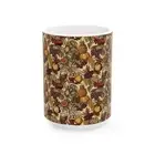 The White Lotus Collection Mook's Serenity Tropical Ceramic Mug, (11oz, 15oz)